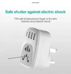 Universal to US plug adapter KRSAP-WLH010331