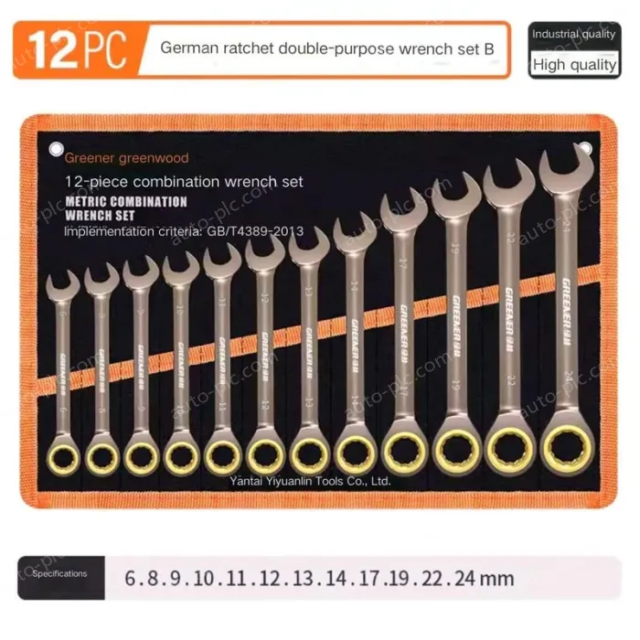12 Pieces of Dual-purpose Ratchet (6-24)