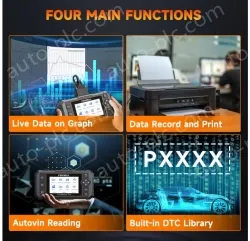 Foxwell NT650PRO Automotive OBD Tester ABS SRS Diagnostic Tool