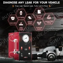 ANCEL S200 Automotive Smoke Leak Detector Pipeline Leakage Analyzer Tester EVAP System Diagnostic Tool