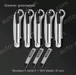 5 high-quality five consecutive shots + 5 alloy blades + 30 SK5 blades