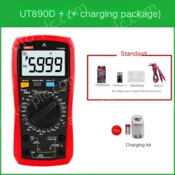 UT890D + gift pack + charging kit