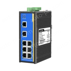 8 Ports 10/100M T(x) Din-Rail Managed Industrial Ethernet Switch