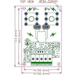 AC-DC buck module: 220V to 5V 1A isolating switching power supply module without pins