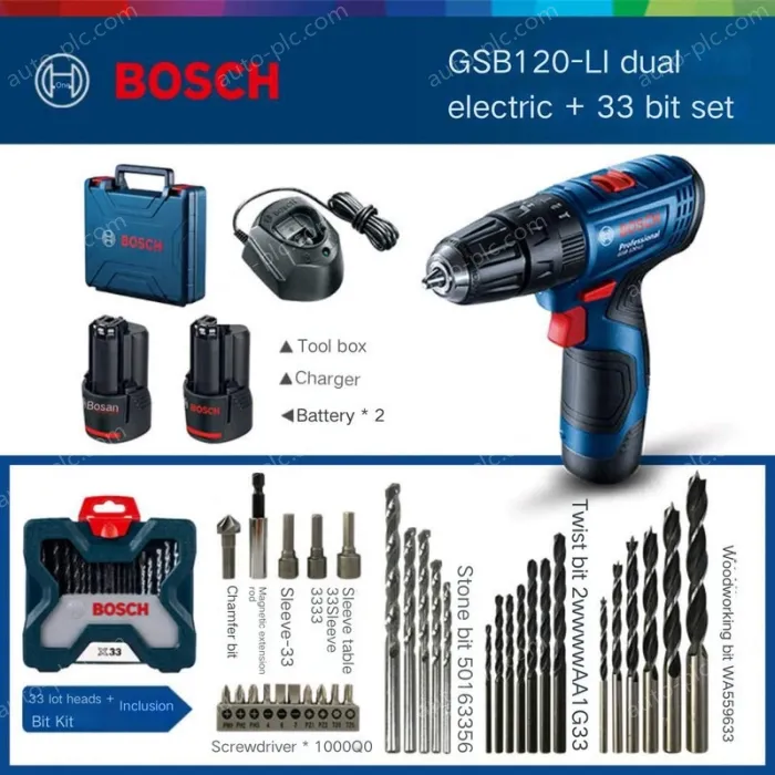 GSB 120 Dual Electric + 33 pcs
