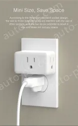 US Power Strip Wall Tap Socket