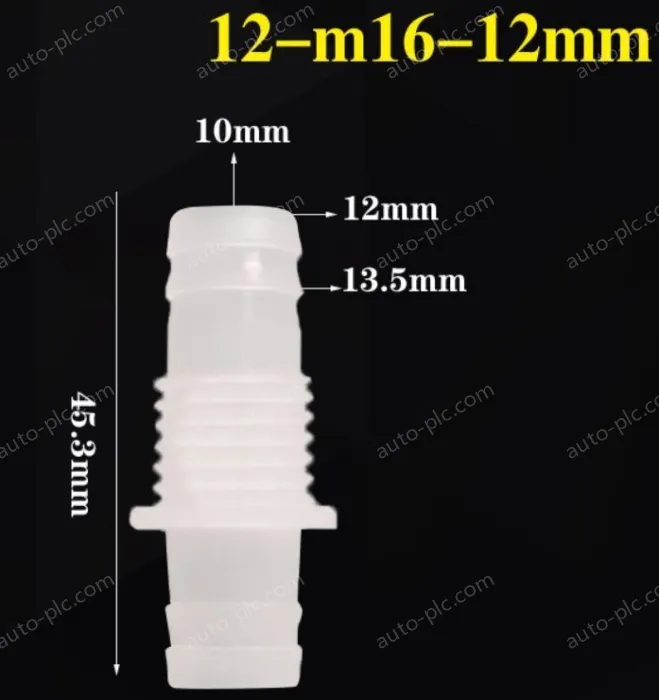 8-M16-12-Feed-through plastic connectors