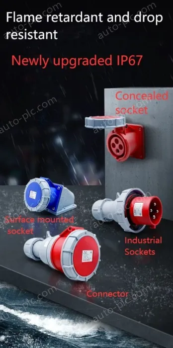 3 pole 63A connector