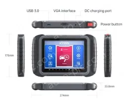 XTOOL D8 OBDII Automotive Full System Diagnostic Tool