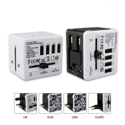 Gifts Hot sales travel adapter KRUSB-WLG3333B