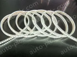 2835-60 beads without wire, single row, 20 cm shear, high-bright