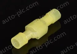 FDFN5.5-250（Yellow male and female)Fully insulated terminal with cold crimp termination