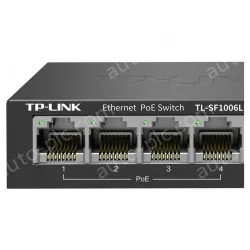 100 Gigabit PoE switches/4FE (PoE) + 2FE