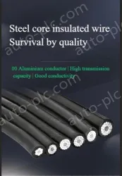 Steel core insulated wire 10KV3.4 thickness*JKLGYJ-16/3