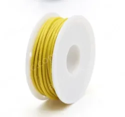 Silicone high temperature cable 24AWG Yellow