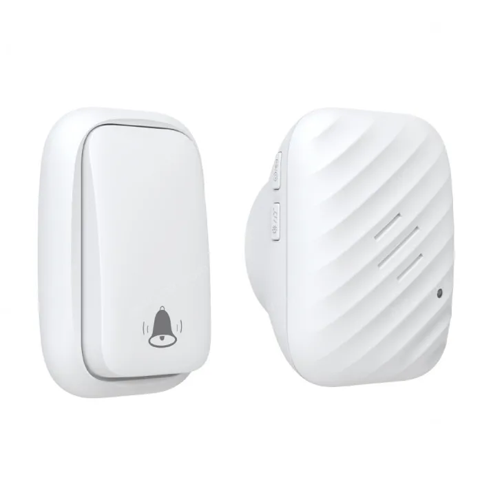 Self generating wireless doorbell, waterproof for home use, no need for batteries, high volume, long-distance calling device