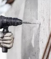 Four-pit 5 series rotary hammer drill bit 12x100x160