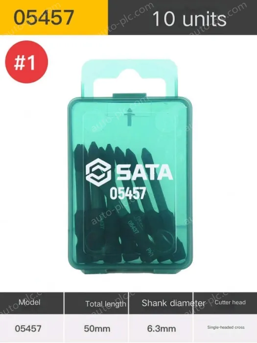 10Pcs single head cross #1 total length 50mm-05457