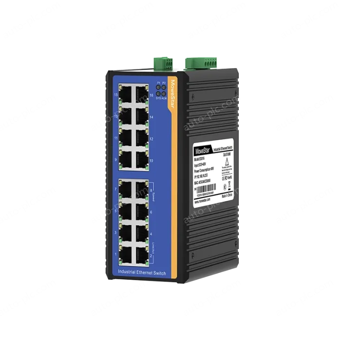 [100 Gigabit 16 Port] ring network management industrial switch