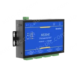 4 Ports RS485/422 Serial to 100M Ethernet Opto-isolated Server