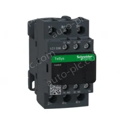 LC1D18P7C TeSys Deca Contactor, 3 Pole (3NO), AC-3/AC-3e, <=440V, 18A, 230VAC, Screw Terminal