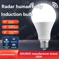 LED radar sensor light bulb -15W