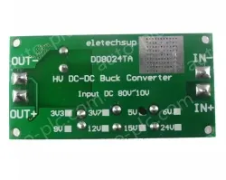 DC-DC high-voltage buck module Input DC 17~80V Output 15V With terminals