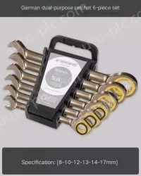 6 pcs of plastic frame ratchet (8-17)