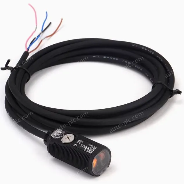 Domenzi Cable type Diffuse reflection photoelectric switch,10-30VDC 3-wire proximity switch E3FA-DP15