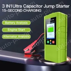 Jiedai Automotive Emergency Starting Power Supply Three in One 12V Large Capacity Generator Performance Testing Battery Tester