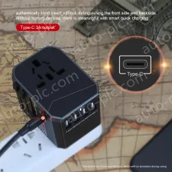 Type C travel adapter usb