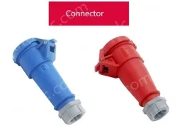 16A4-pole 400V surface mount plug