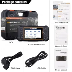 Foxwell NT624 Elite OBD2 EOBD Automotive Scanner Full system