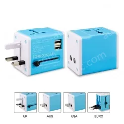 Gifts Hot sales travel adapter KRUSB-WLG3338B
