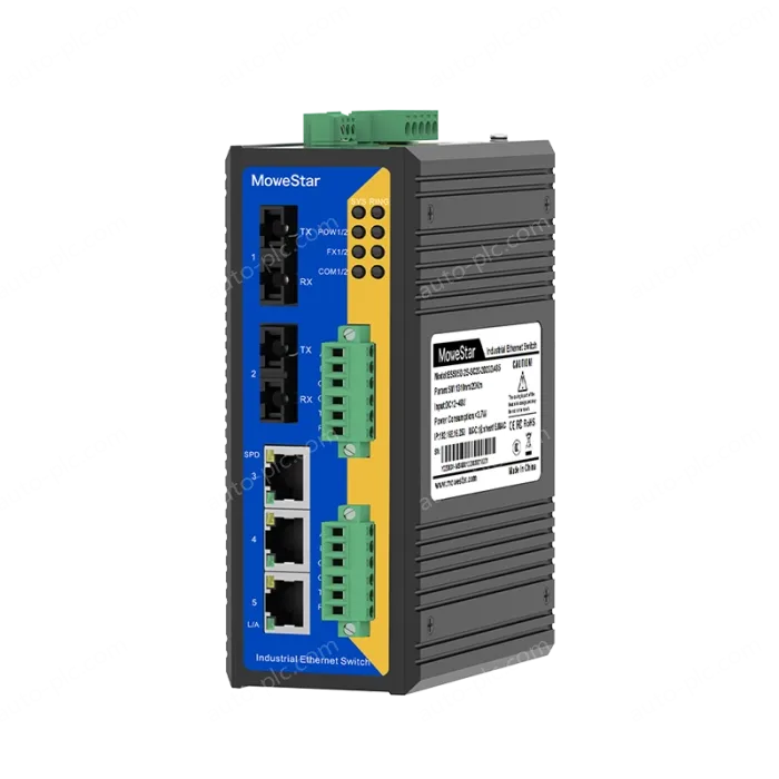 [100 Gigabit 2 Optical 3 Electrical] 2 Serial Port Ring Network Management Industrial Switch