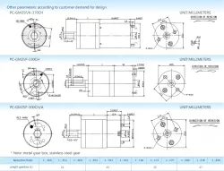 Gear-box motors