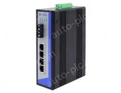 UOTEK 4-Port Gigabit Network Fiber Optic Transceiver