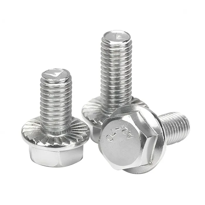 Hexagonal flange screws