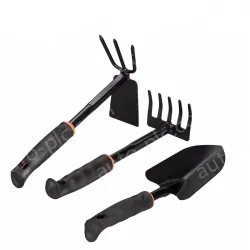 Soil shovel + five-tooth rake + dual-purpose nail rake hoe