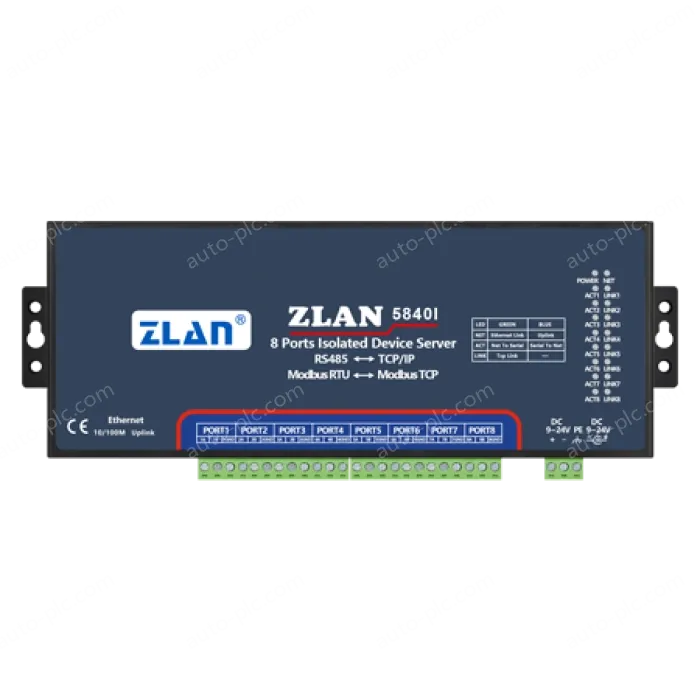 Isolated 8 Ports Serial Device Server