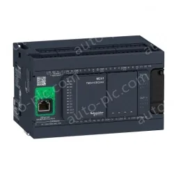 TM241CEC24R logic controller, Modicon M241, 24 IO, relay, Ethernet CAN master
