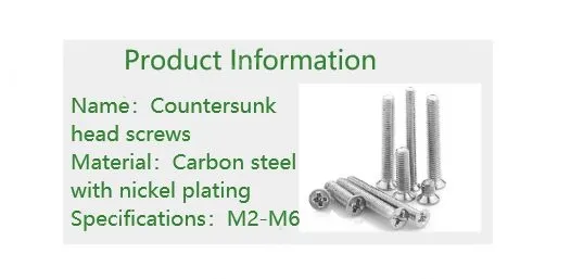 Electronic screws M1*10