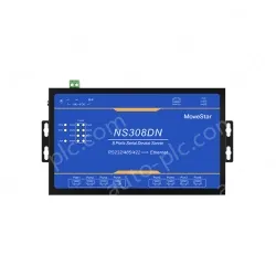 Industrial-grade Modbus gateway 8-port wall-mounted serial server
