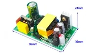 Small, safe isolated, regulated power supply switching power supply module 24V 1A