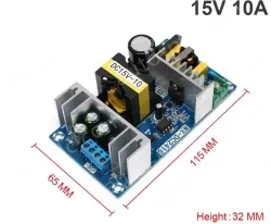 AC220V to DC high-power switching power supply step-down module 15V 10A