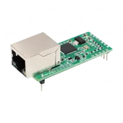 Low-cost serial-to-Ethernet module