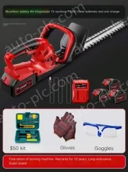 Industrial powerful double-edged 10-cell 5.0Ah two batteries and one charger