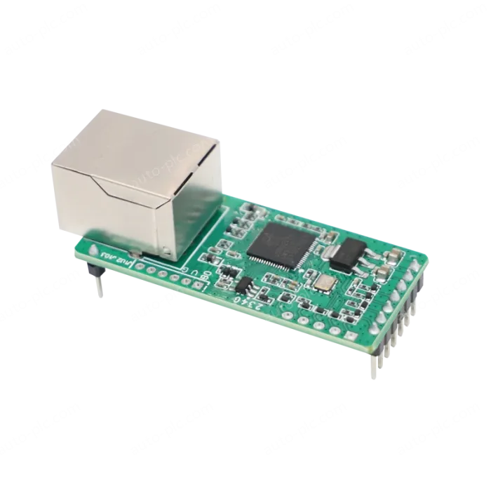 Low-cost serial-to-Ethernet module