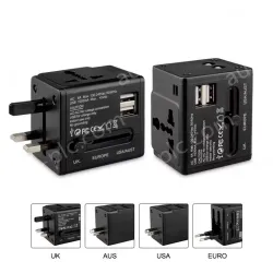 Gifts Hot sales travel adapter KRUSB-WLG3338B