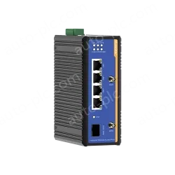 1 Port Gigabit SFP + 4 Ports Gigabit RJ45 Din-Rail Dual Band Wi-Fi6 Wireless Router